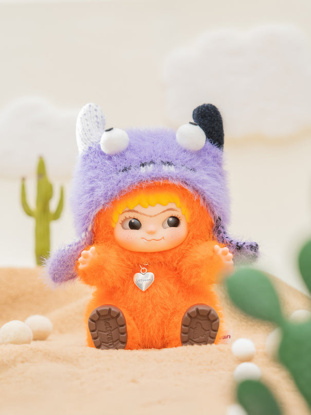 WAKUKU pehme võtmehoidja pimepakk Fuzzy Trendy Fun Party
