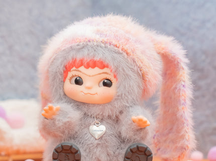 WAKUKU pehme võtmehoidja pimepakk Fuzzy Trendy Fun Party