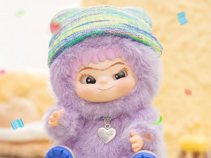 WAKUKU pehme võtmehoidja pimepakk Fuzzy Trendy Fun Party