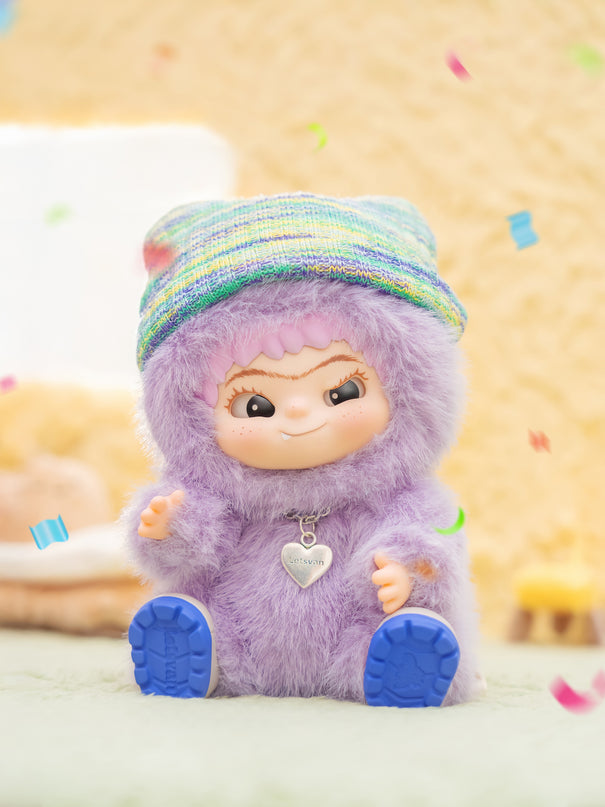 WAKUKU pehme võtmehoidja pimepakk Fuzzy Trendy Fun Party