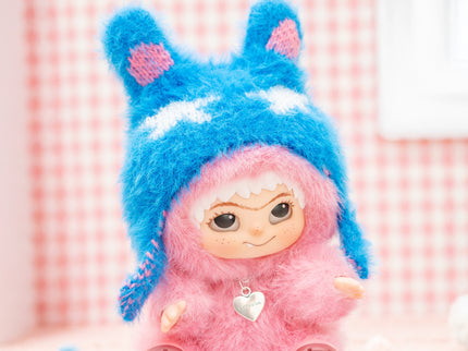 WAKUKU pehme võtmehoidja pimepakk Fuzzy Trendy Fun Party