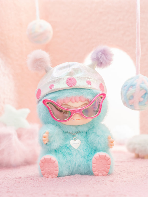 WAKUKU pehme võtmehoidja pimepakk Fuzzy Trendy Fun Party