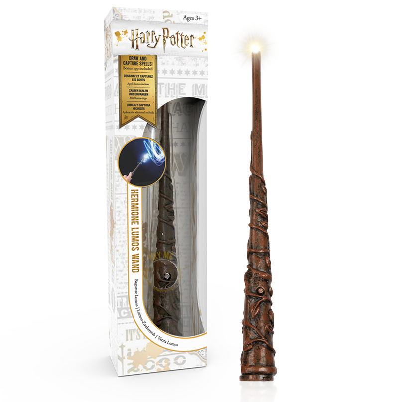 HARRY POTTER Lumos võlukepp - Hermione Granger, 18 cm