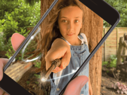 HARRY POTTER Lumos võlukepp - Hermione Granger, 18 cm