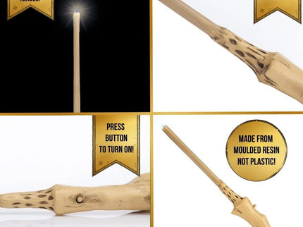 HARRY POTTER Lumos võlukepp - Voldermort, 18 cm