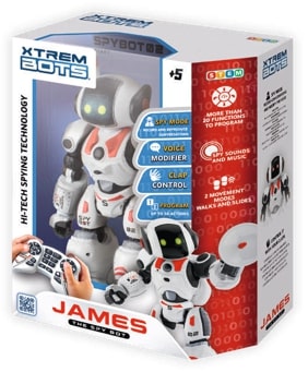 XTREM BOTS Robot Spioon James