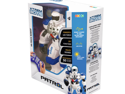 XTREM BOTS Interaktiivne robot Patrol bot