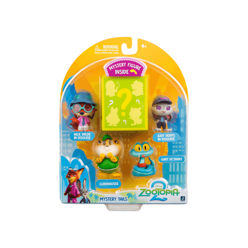 ZOOTOPIA Kujud, 5 tk komplektis, 5 cm