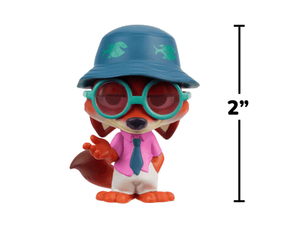 ZOOTOPIA Kujud, 5 tk komplektis, 5 cm