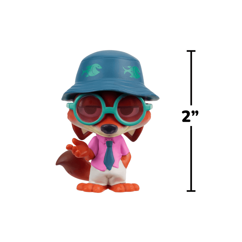 ZOOTOPIA Kujud, 5 tk komplektis, 5 cm