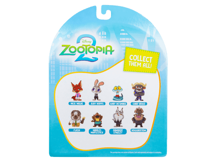 ZOOTOPIA Kujud, 5 tk komplektis, 5 cm