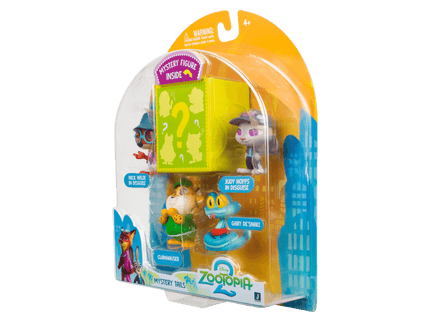 ZOOTOPIA Kujud, 5 tk komplektis, 5 cm