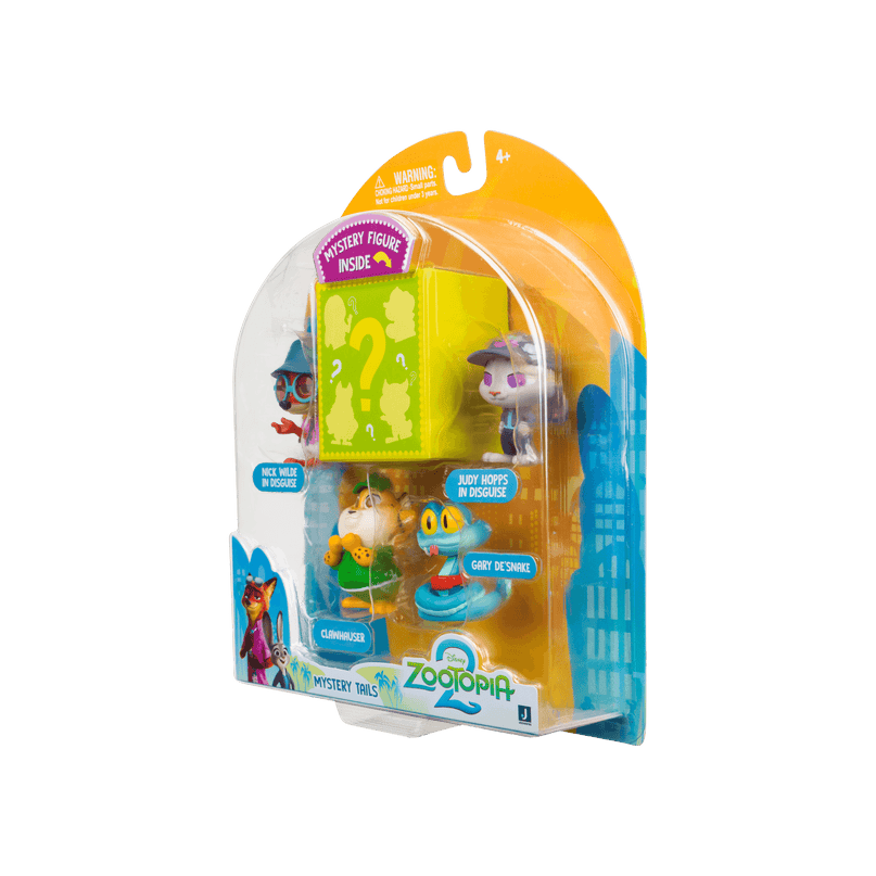 ZOOTOPIA Kujud, 5 tk komplektis, 5 cm
