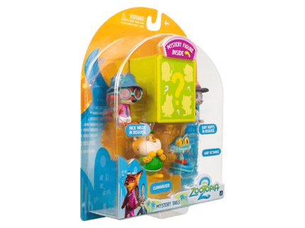 ZOOTOPIA Kujud, 5 tk komplektis, 5 cm