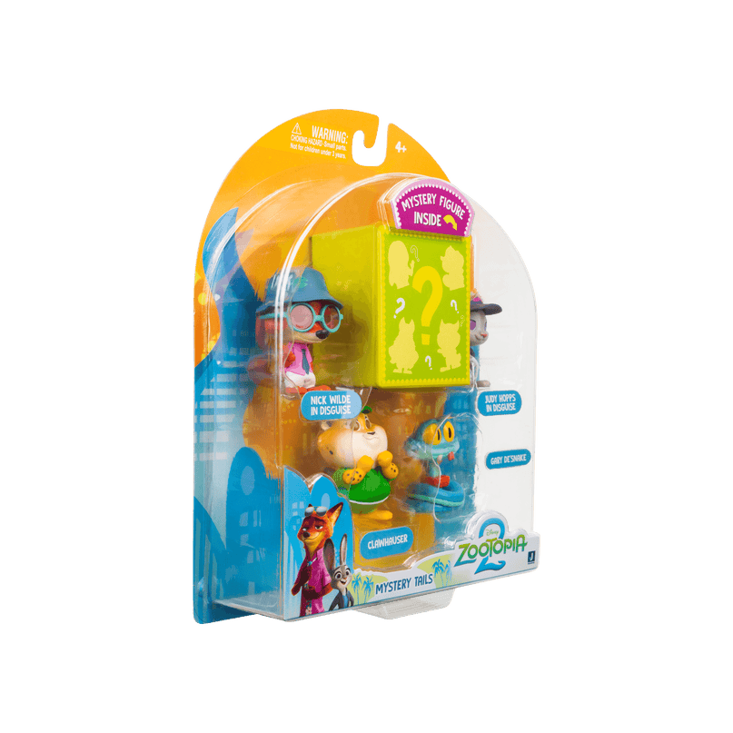 ZOOTOPIA Kujud, 5 tk komplektis, 5 cm