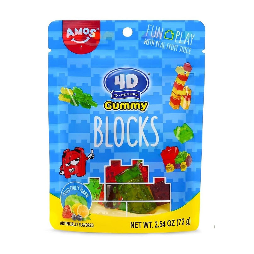 Amos gummies 4D Blocks kommid