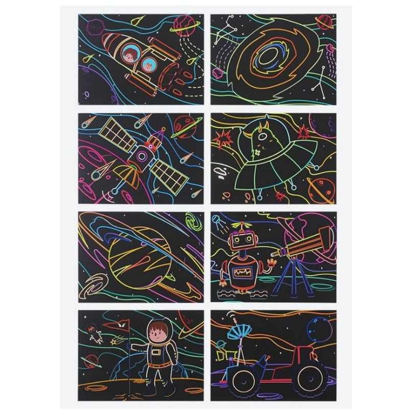 AVENIR Kraapimiskomplekt: Kosmos