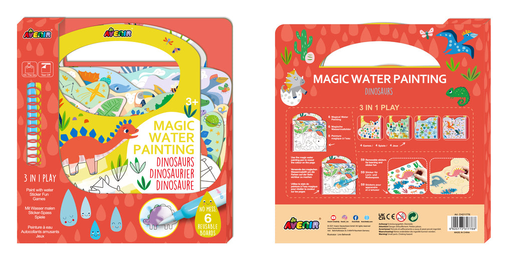AVENIR Maagiline veemaaling - Dinosaurused
