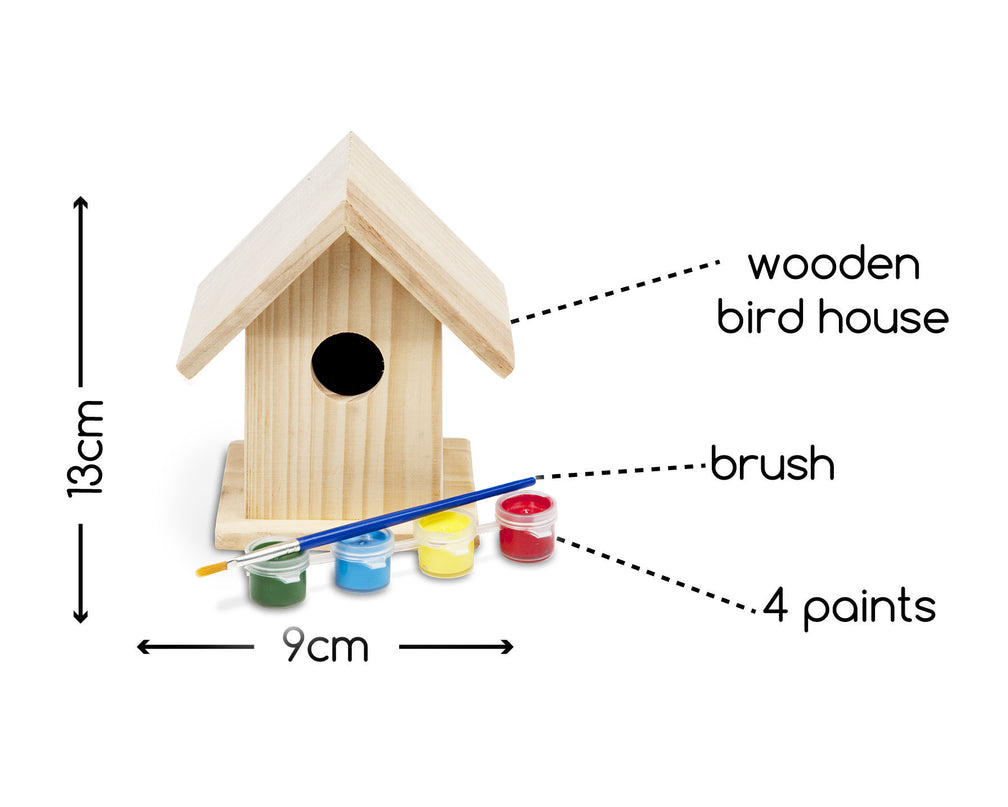 BS TOYS DIY Linnumaja komplekt