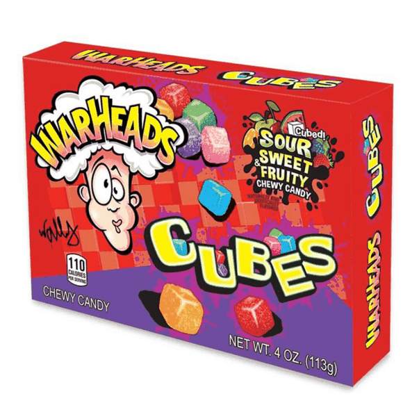 Warheads Chewy Cubes Box kommid